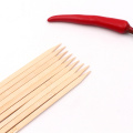 Custom Logo Flat BBQ Sticks Bamboo Disposable Kebab Turkish Skewers